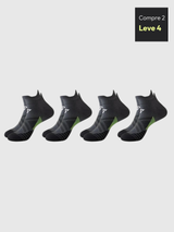 Kit 4 Pares - Meia Running Move Act