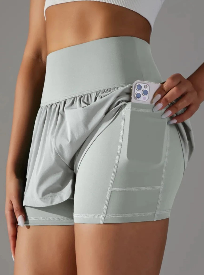Short Running Feminino Compressão