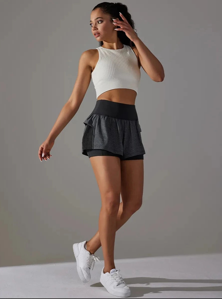 Short Running Feminino Compressão