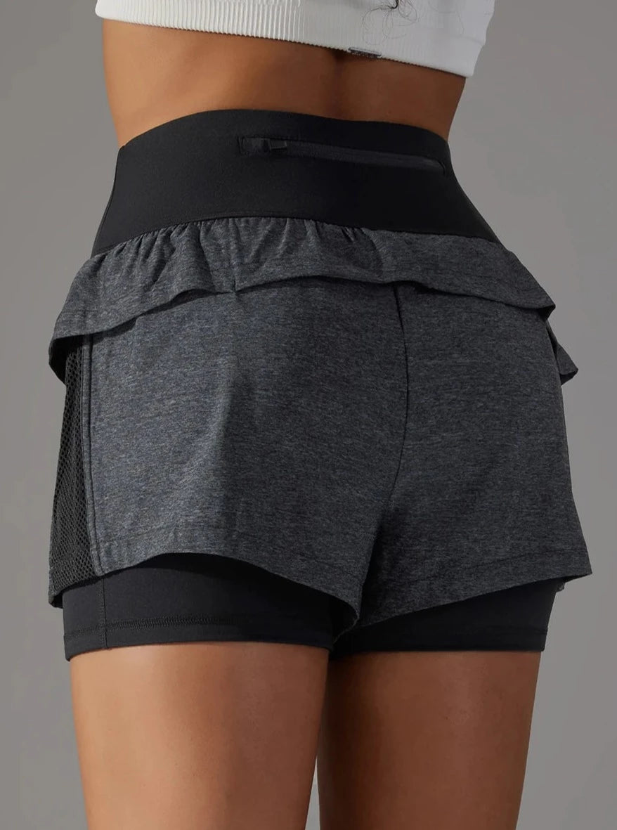 Short Running Feminino Compressão