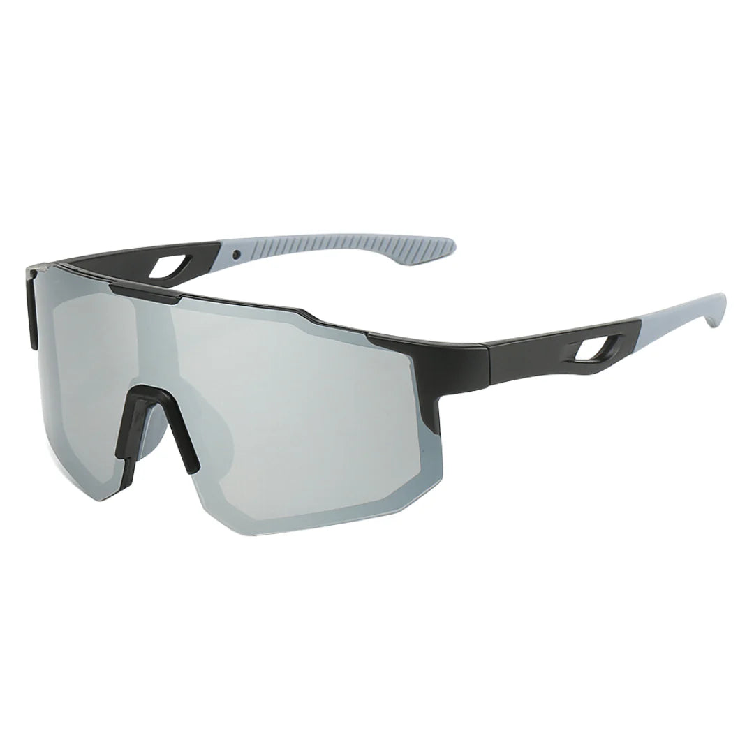 Flux Cinza - Óculos de Sol para Corrida Ciclismo e Beach Tennis