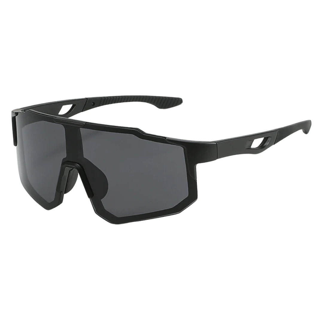 Flux Preto - Óculos de Sol para Corrida Ciclismo e Beach Tennis
