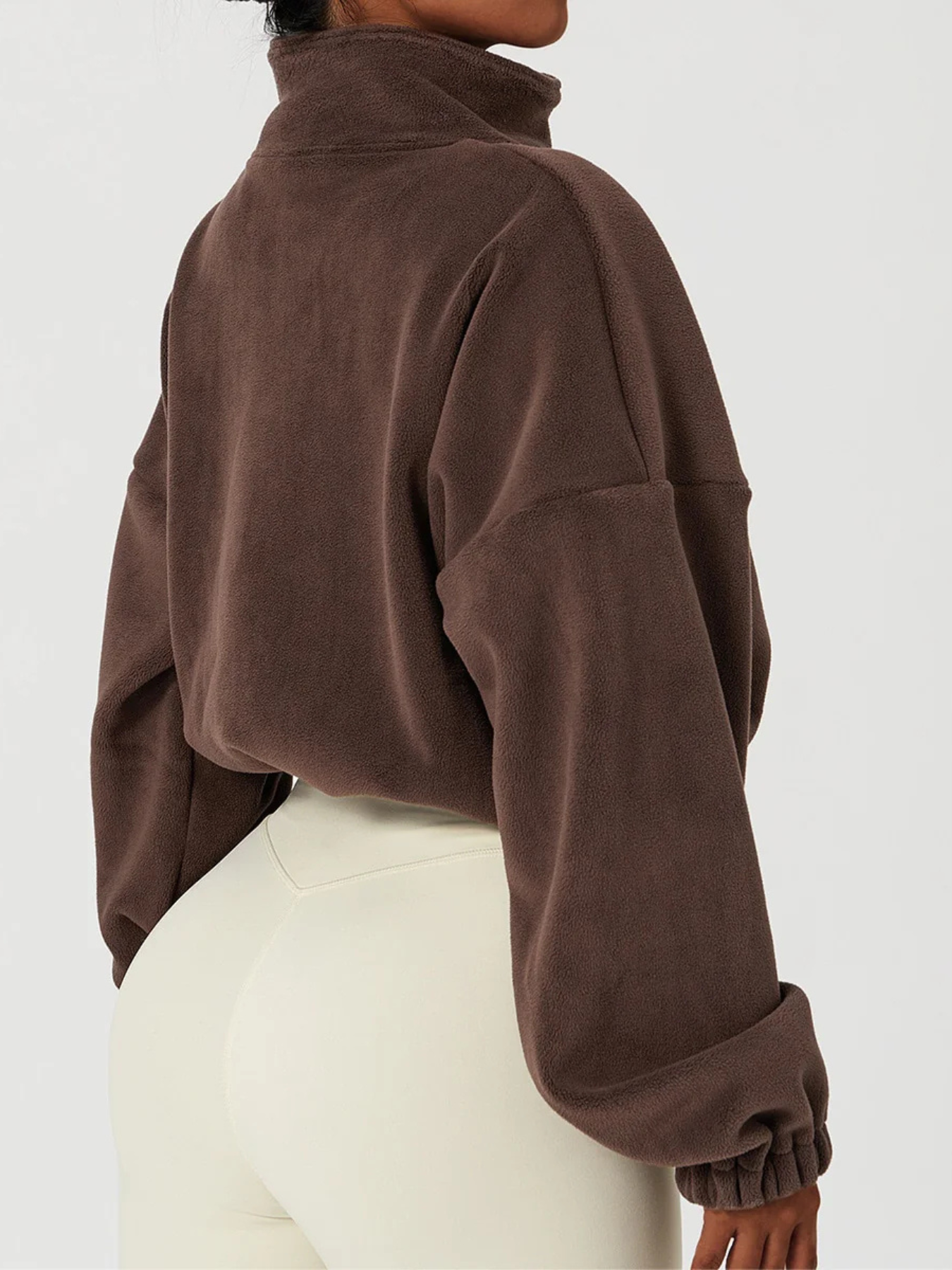 Jaqueta De Lã Gola Alta Move Act