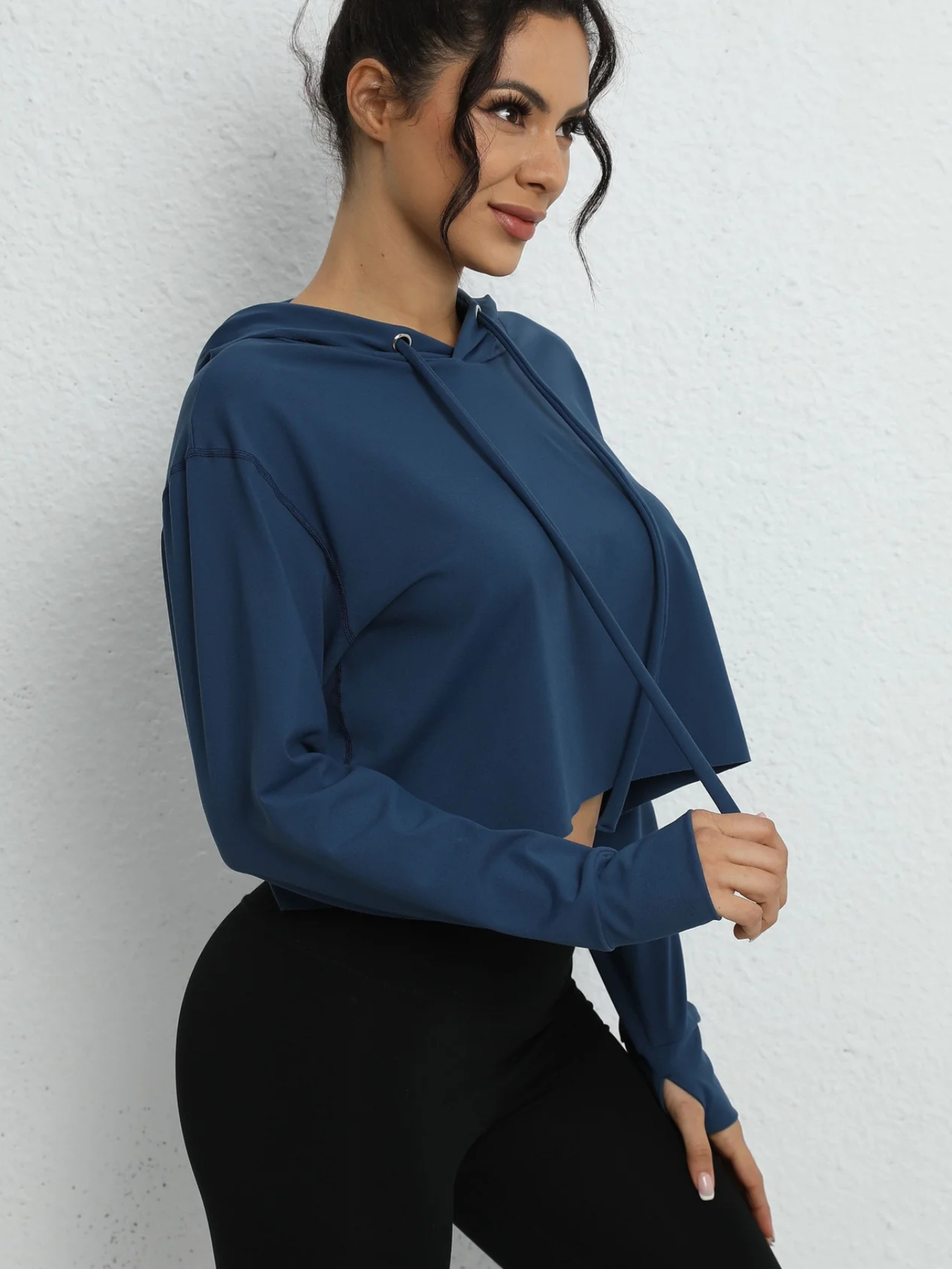 Moletom Crooped Com Capuz Move Act