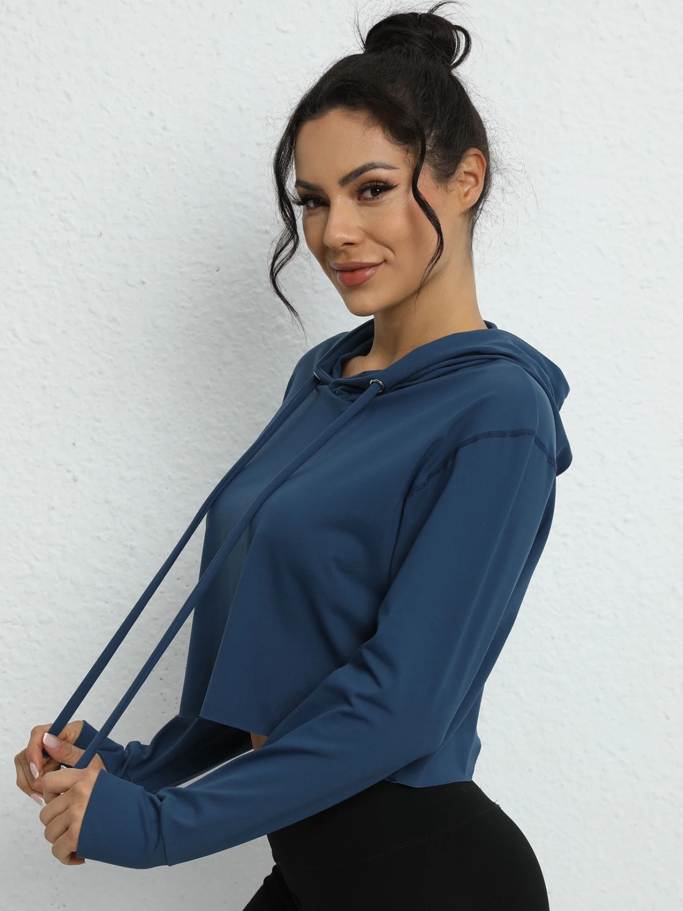 Moletom Crooped Com Capuz Move Act