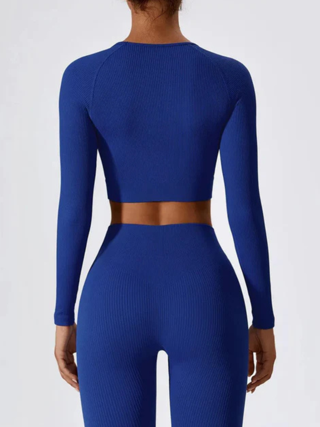 Cropped Act Fit Manga Longa Feminino