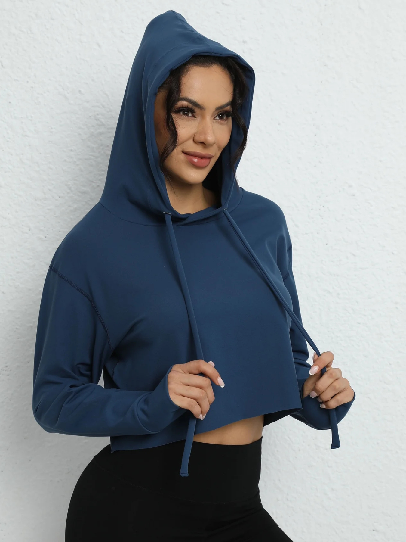 Moletom Crooped Com Capuz Move Act