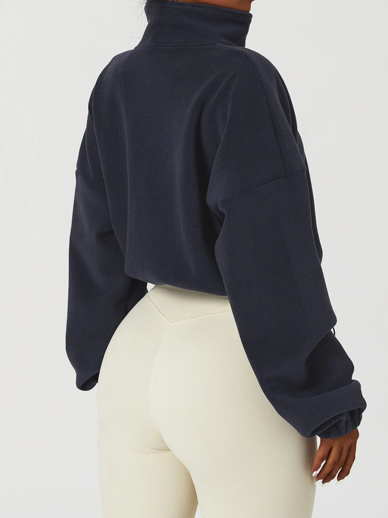 Jaqueta De Lã Gola Alta Move Act