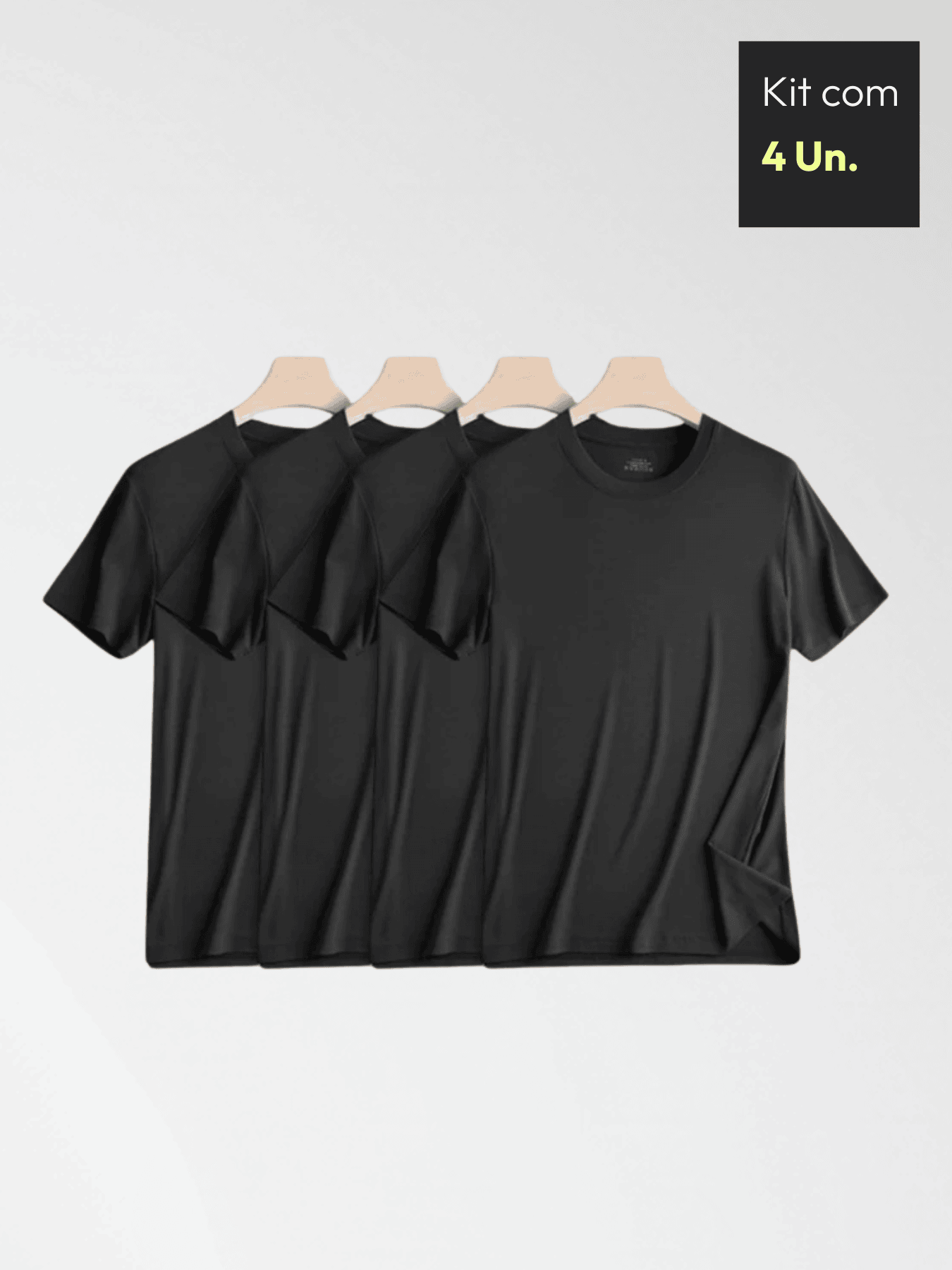 Kit 4x Camisetas Essential Move - R$119,50 cada