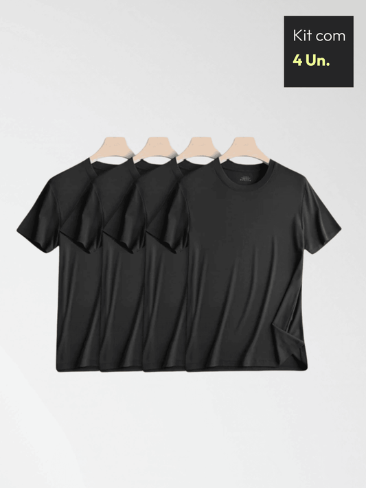 Kit 4x Camisetas Essential Move - R$119,50 cada