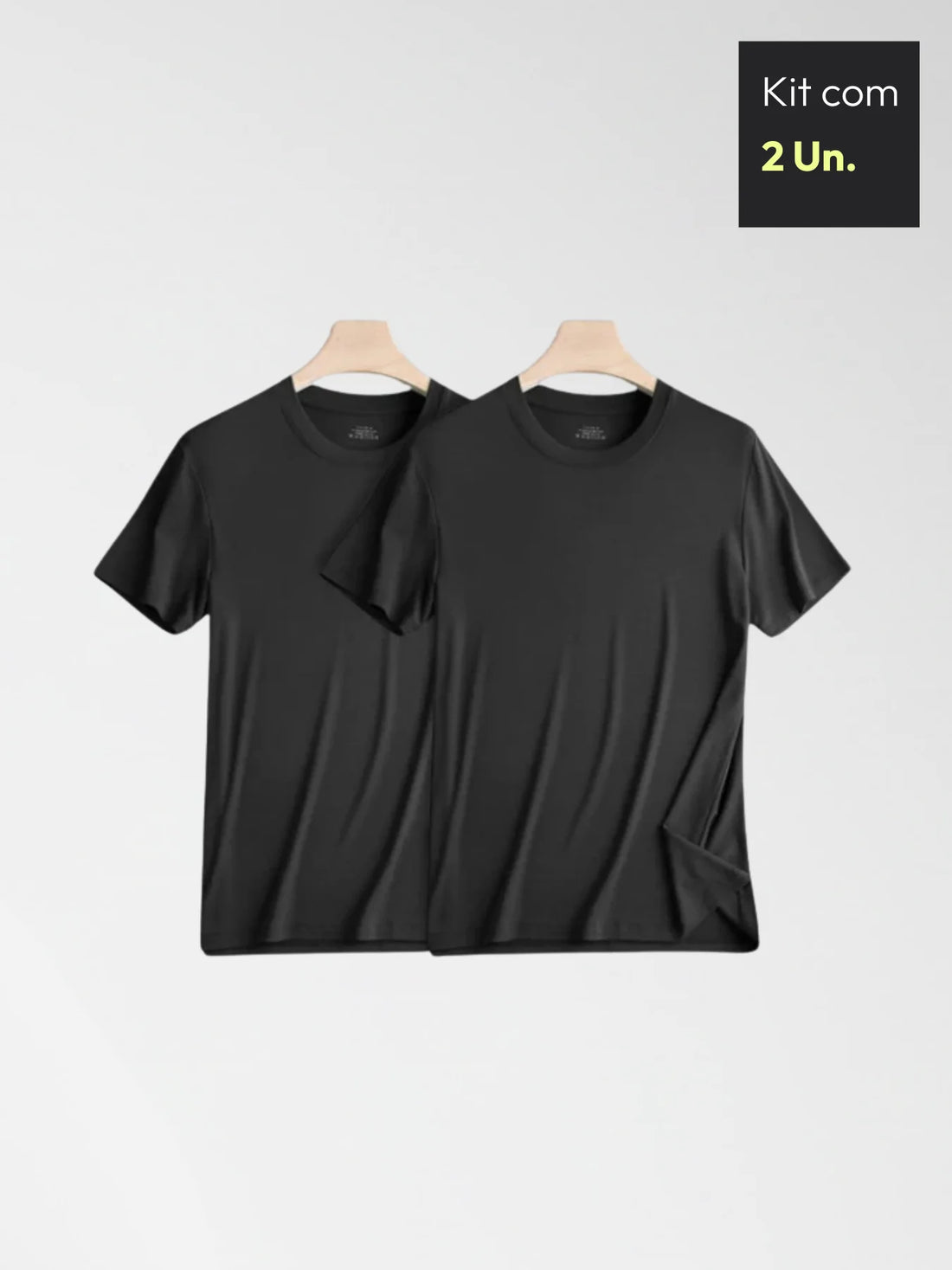 kit 2 Camiseta Essential Move - Modal e Elastano