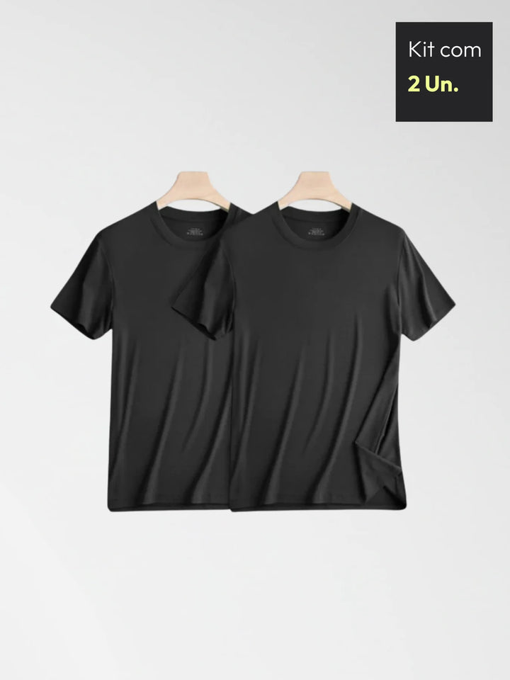 kit 2 Camiseta Essential Move - Modal e Elastano