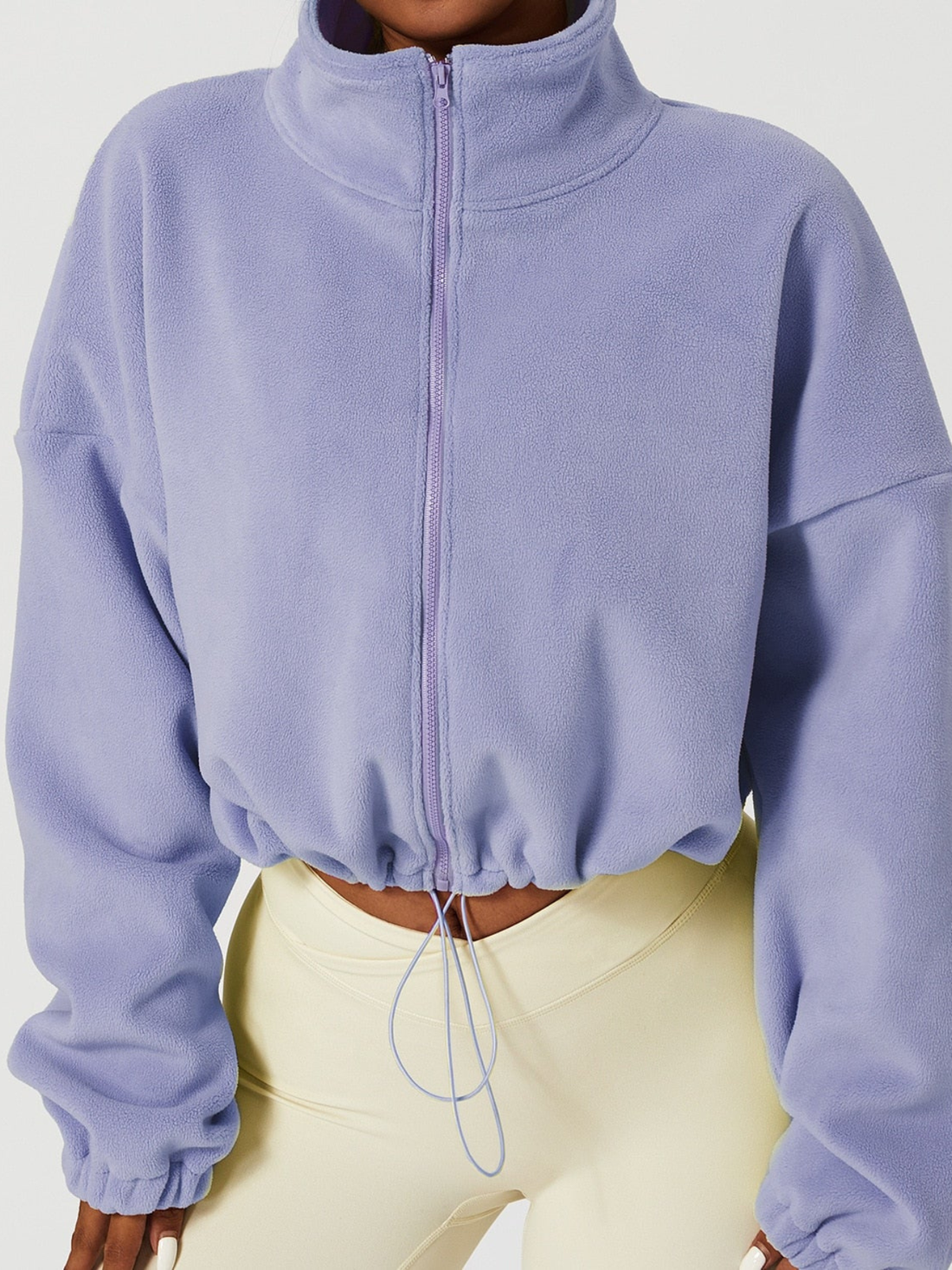 Jaqueta De Lã Gola Alta Move Act