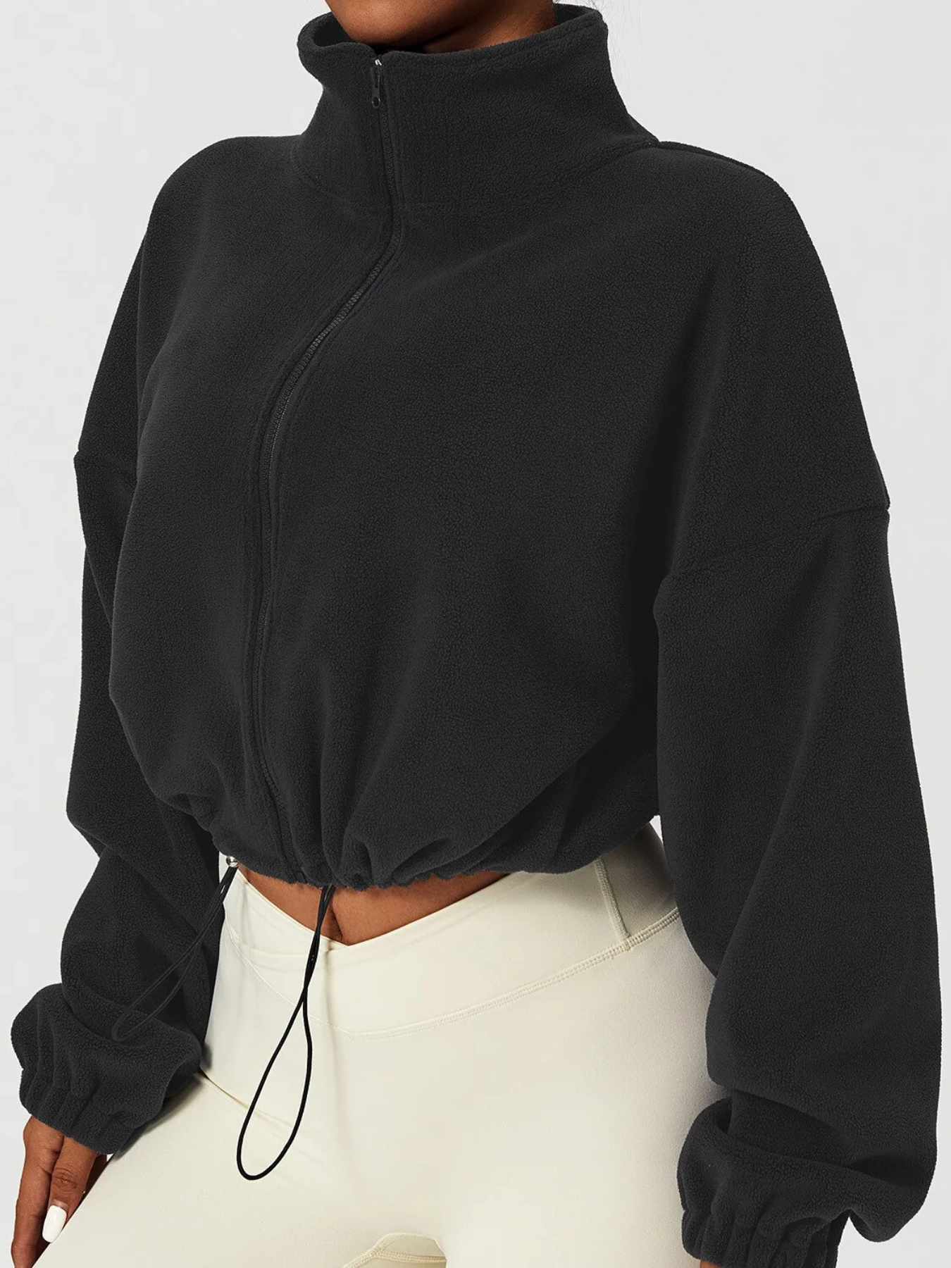 Jaqueta De Lã Gola Alta Move Act