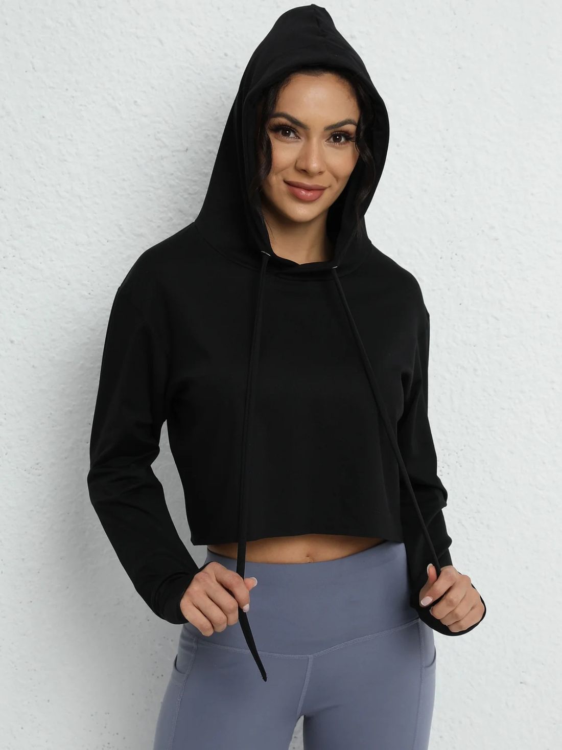 Moletom Crooped Com Capuz Move Act