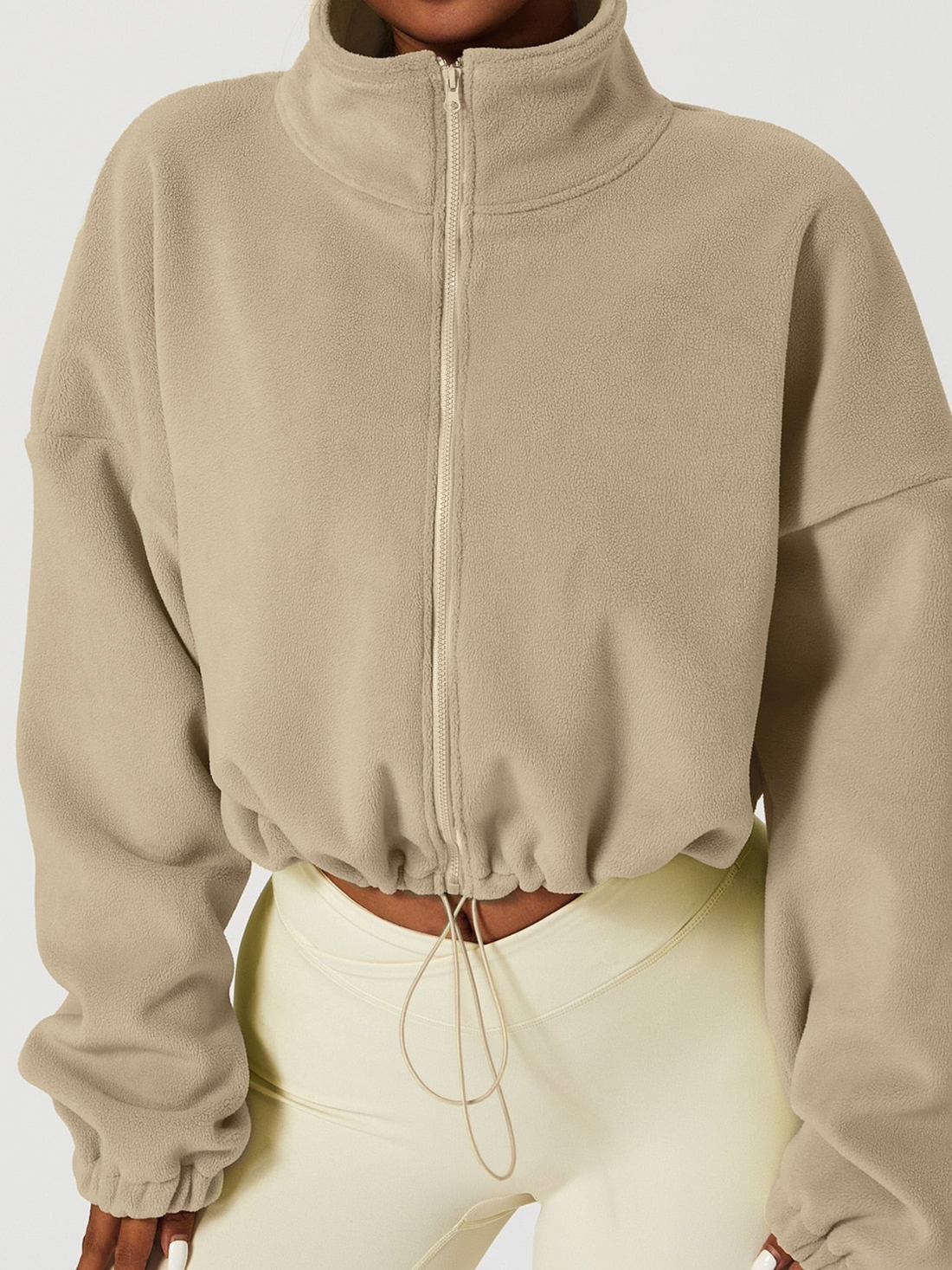 Jaqueta De Lã Gola Alta Move Act