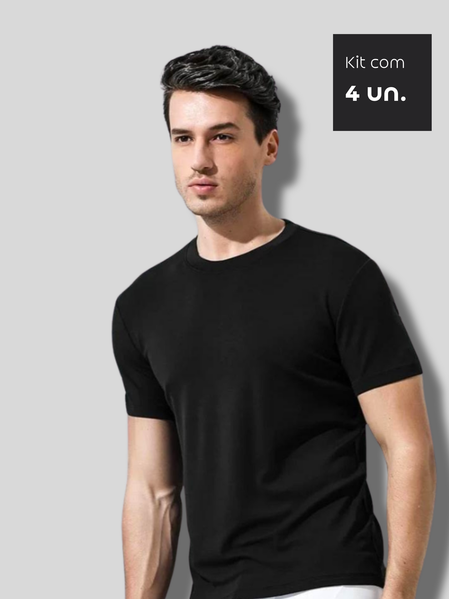 Kit 4x Camisetas Essential Move - R$119,50 cada