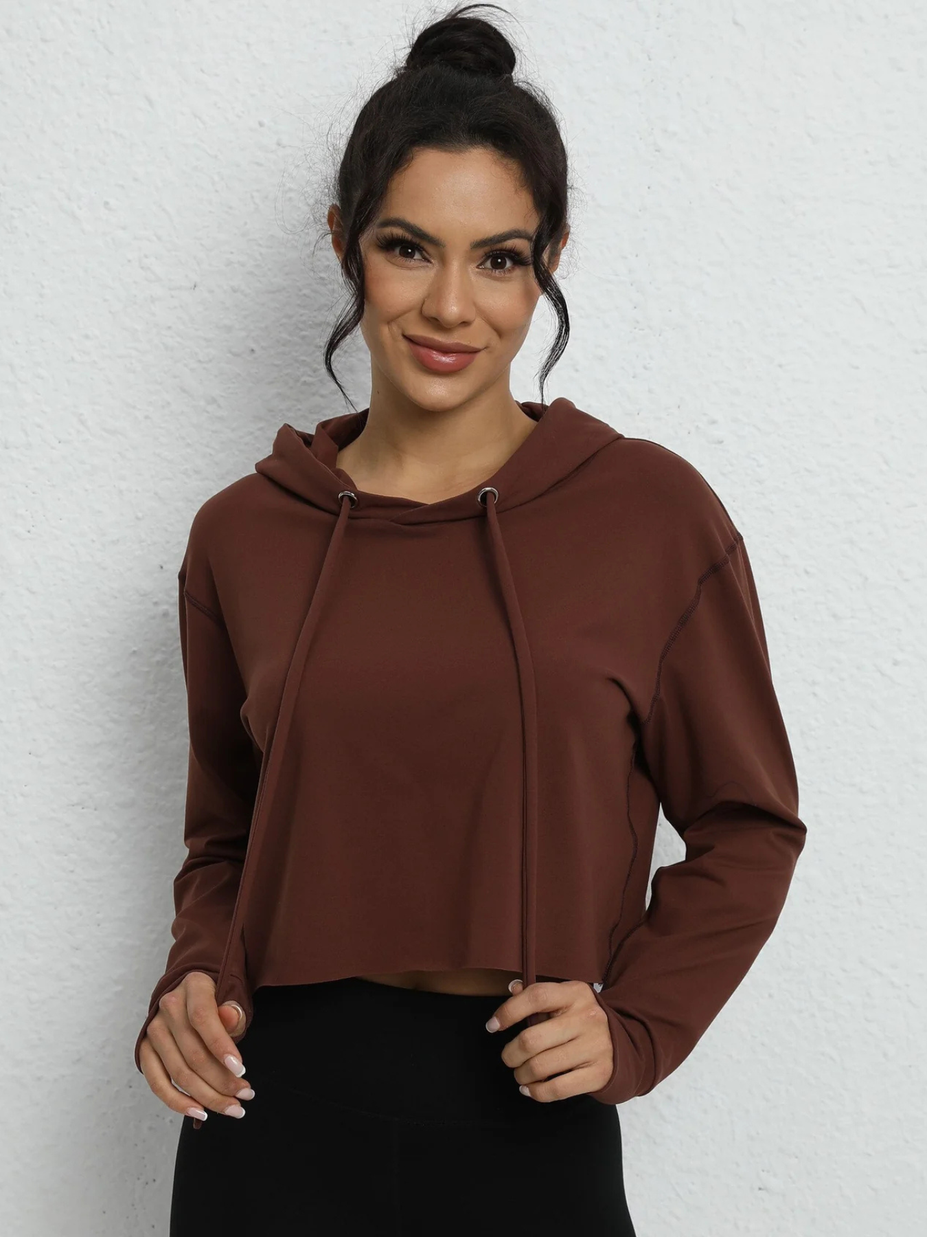 Moletom Crooped Com Capuz Move Act