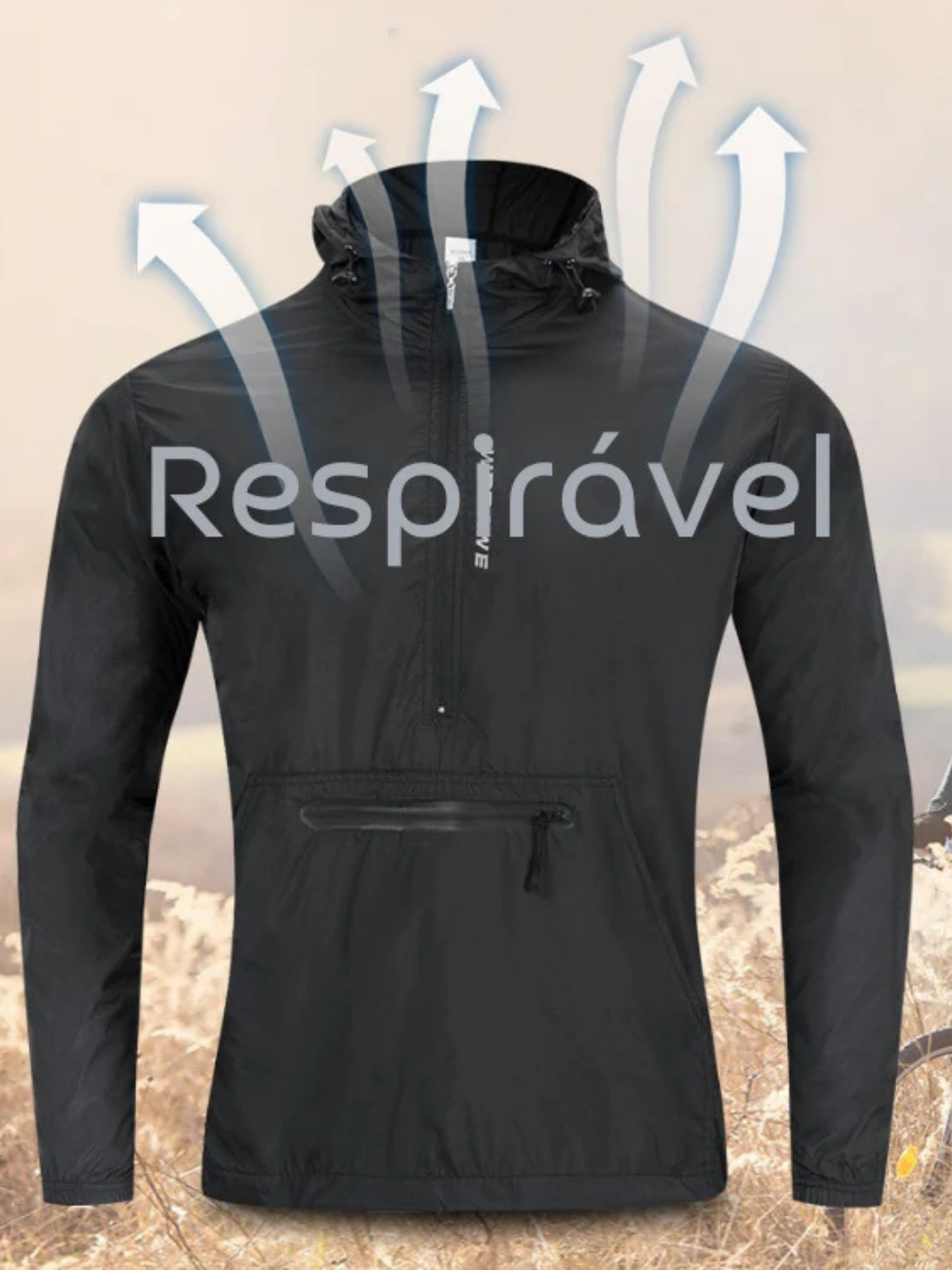 Corta Vento Move Act | Refletivo e à prova d'água