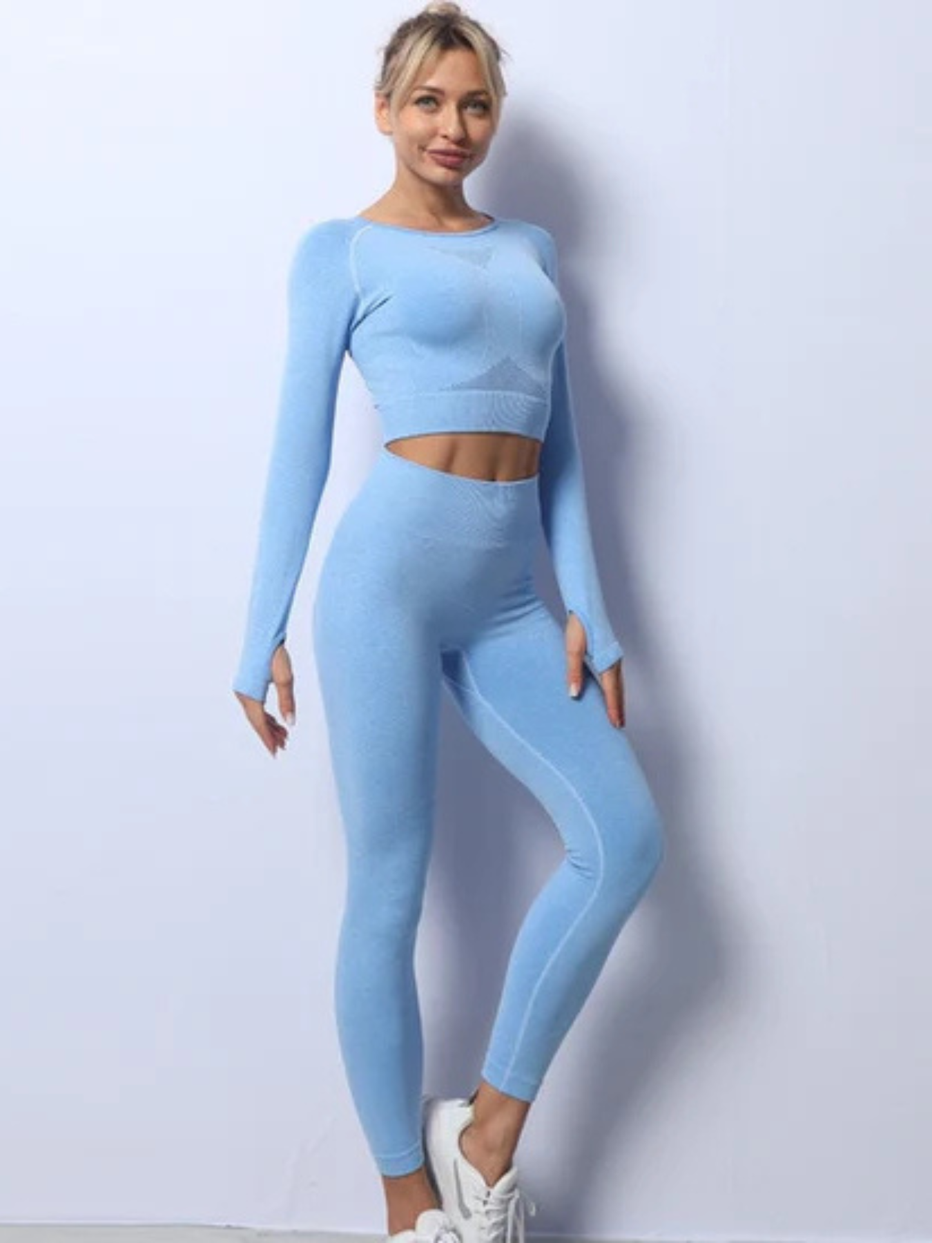 Conjunto Air Fitness Manga Longa