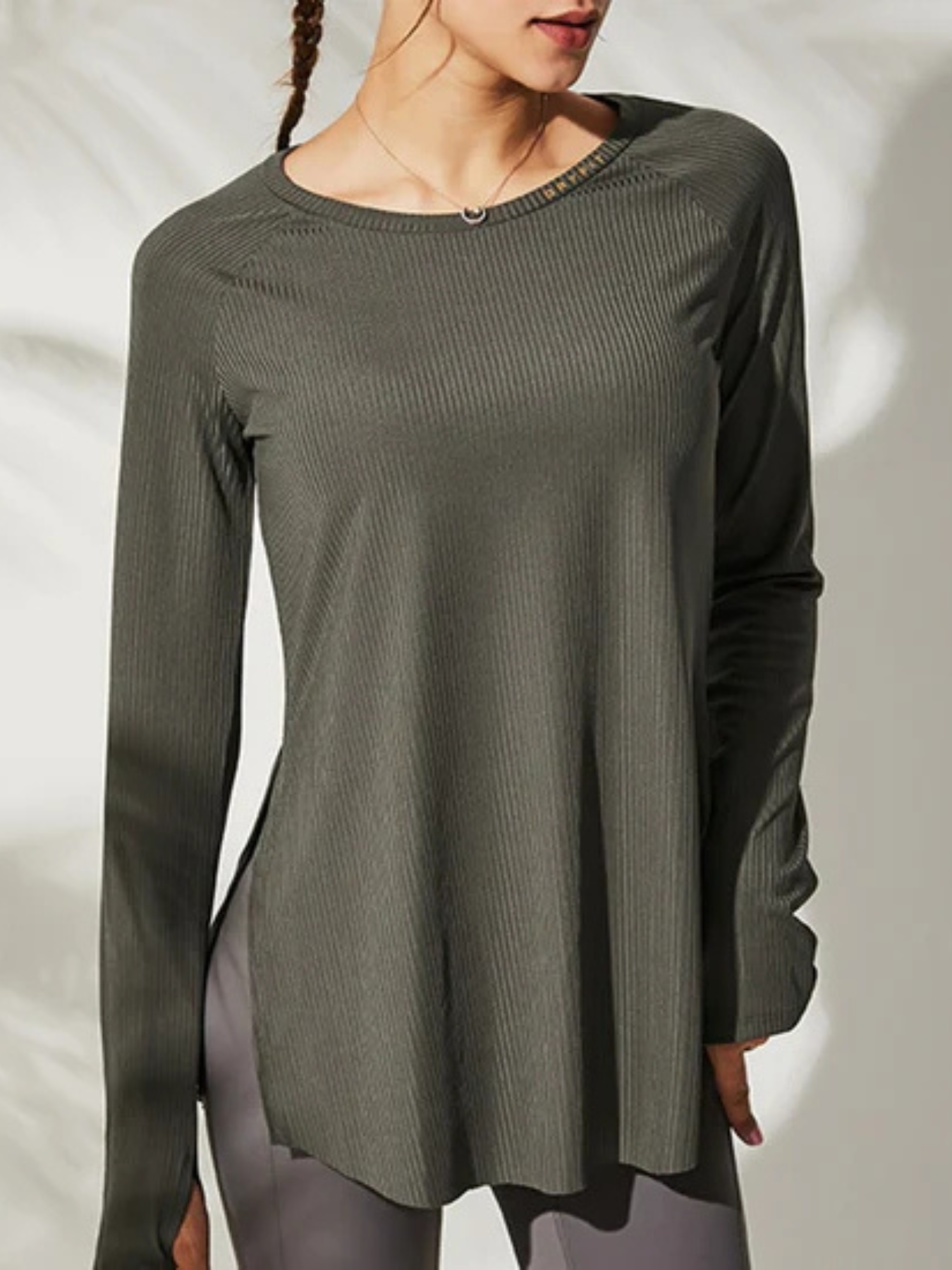 T-shirt Dry Fit Manga Longa