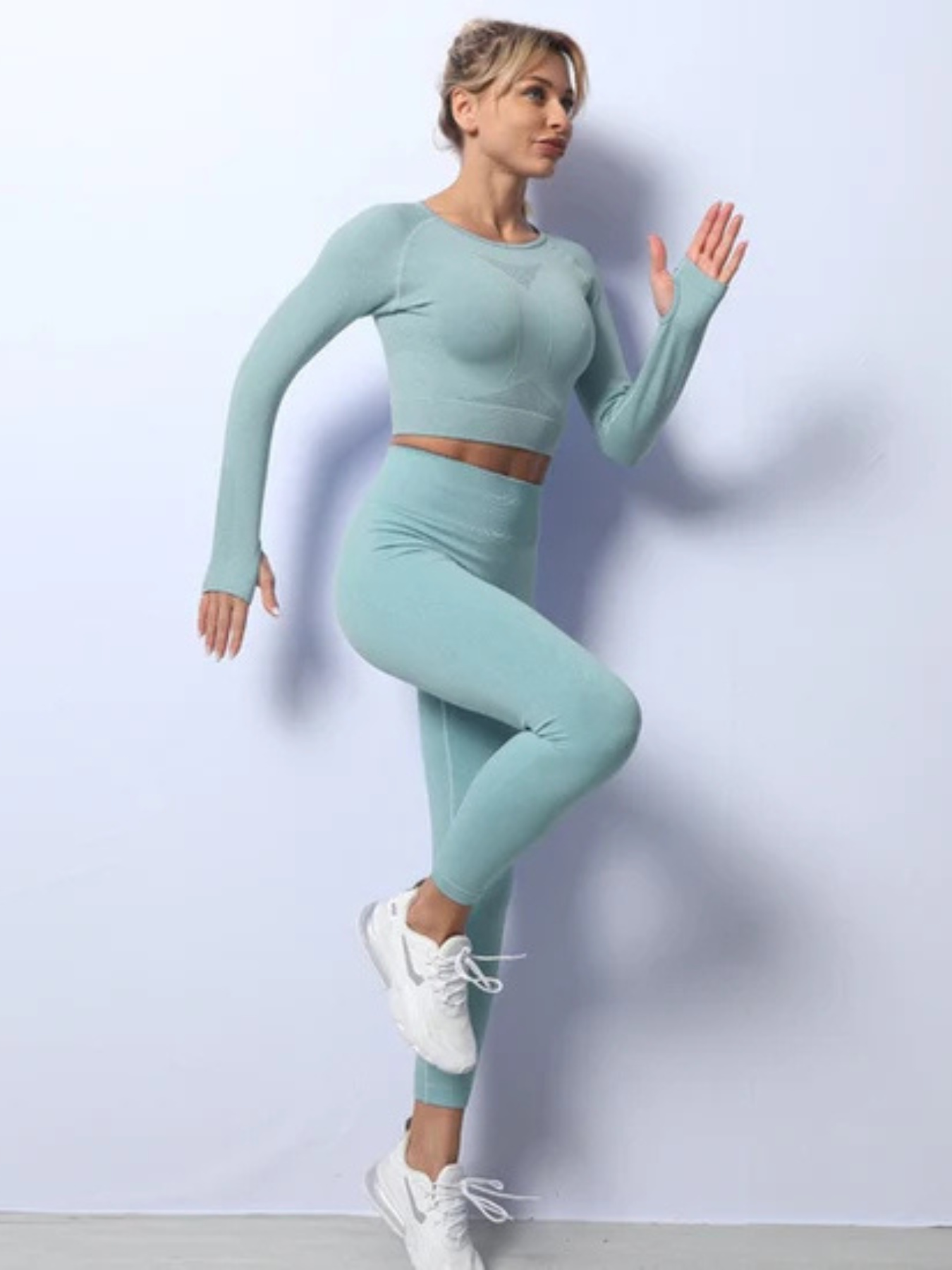 Conjunto Air Fitness Manga Longa