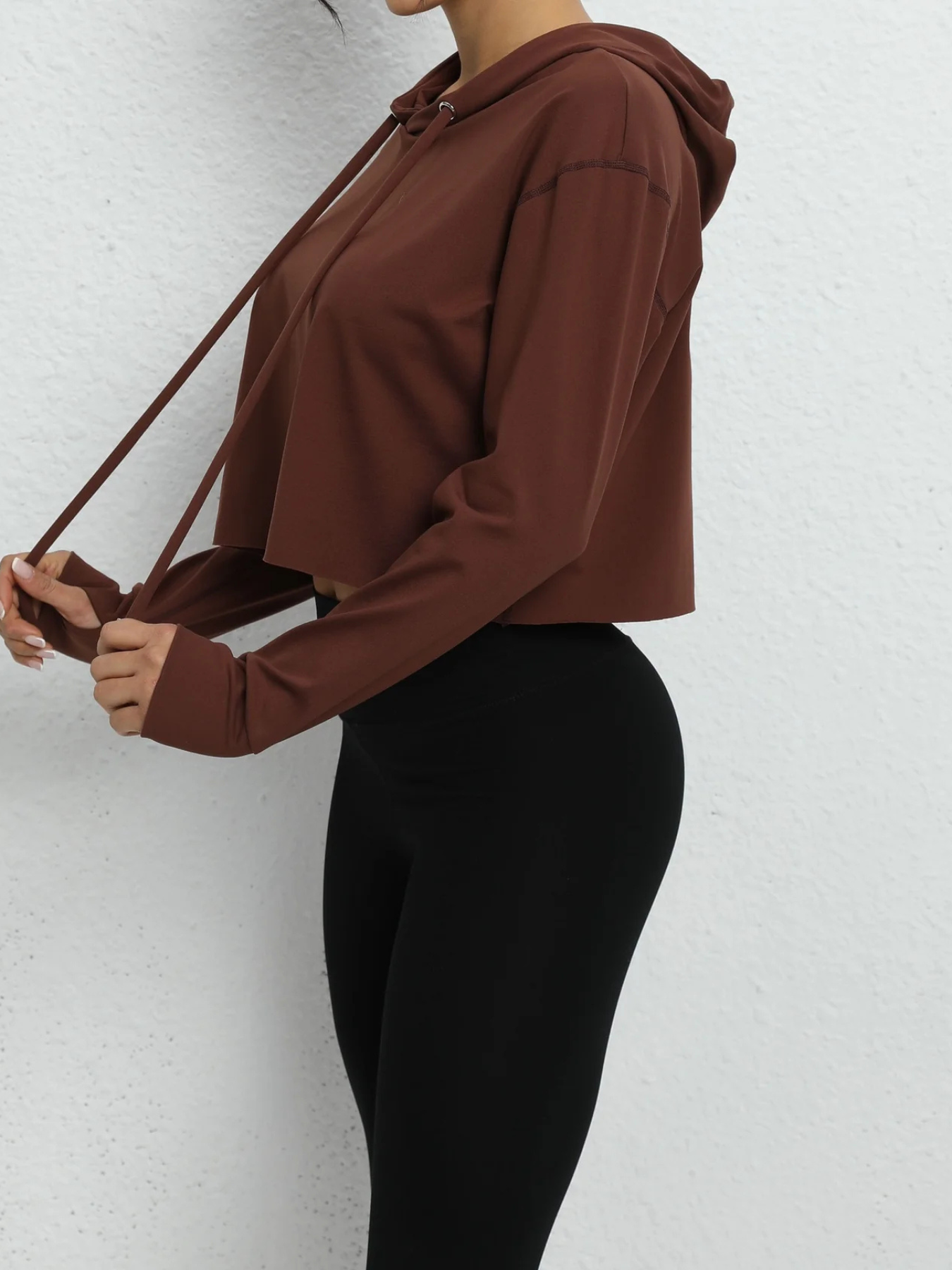 Moletom Crooped Com Capuz Move Act