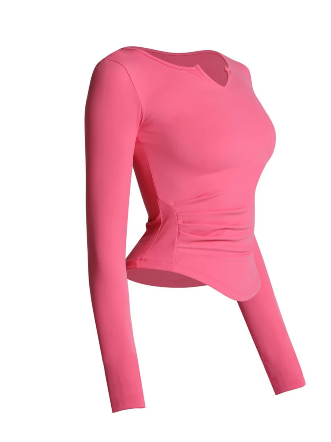 Blusa Manga Cumprida Gola V Move Act