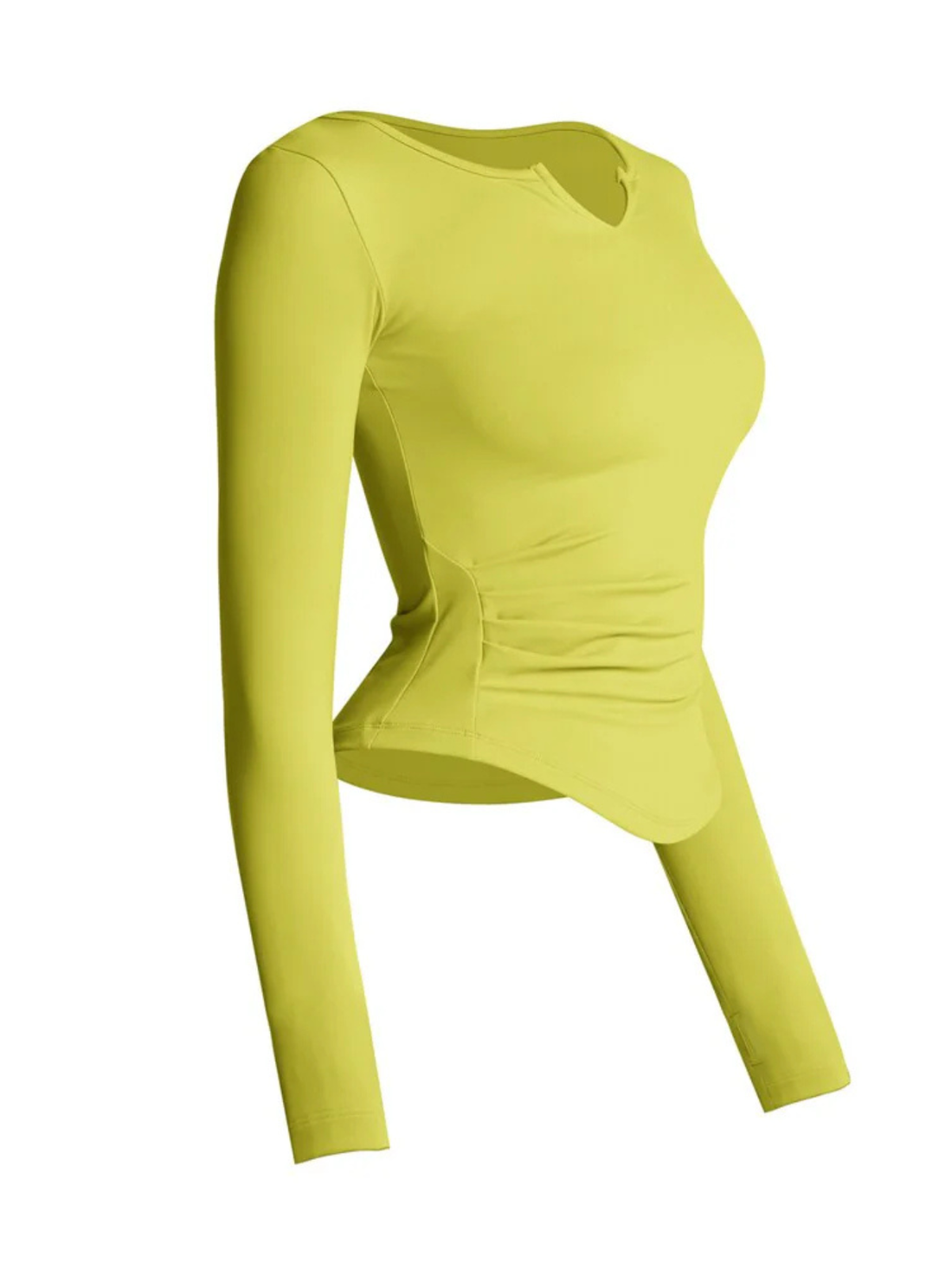 Blusa Manga Cumprida Gola V Move Act