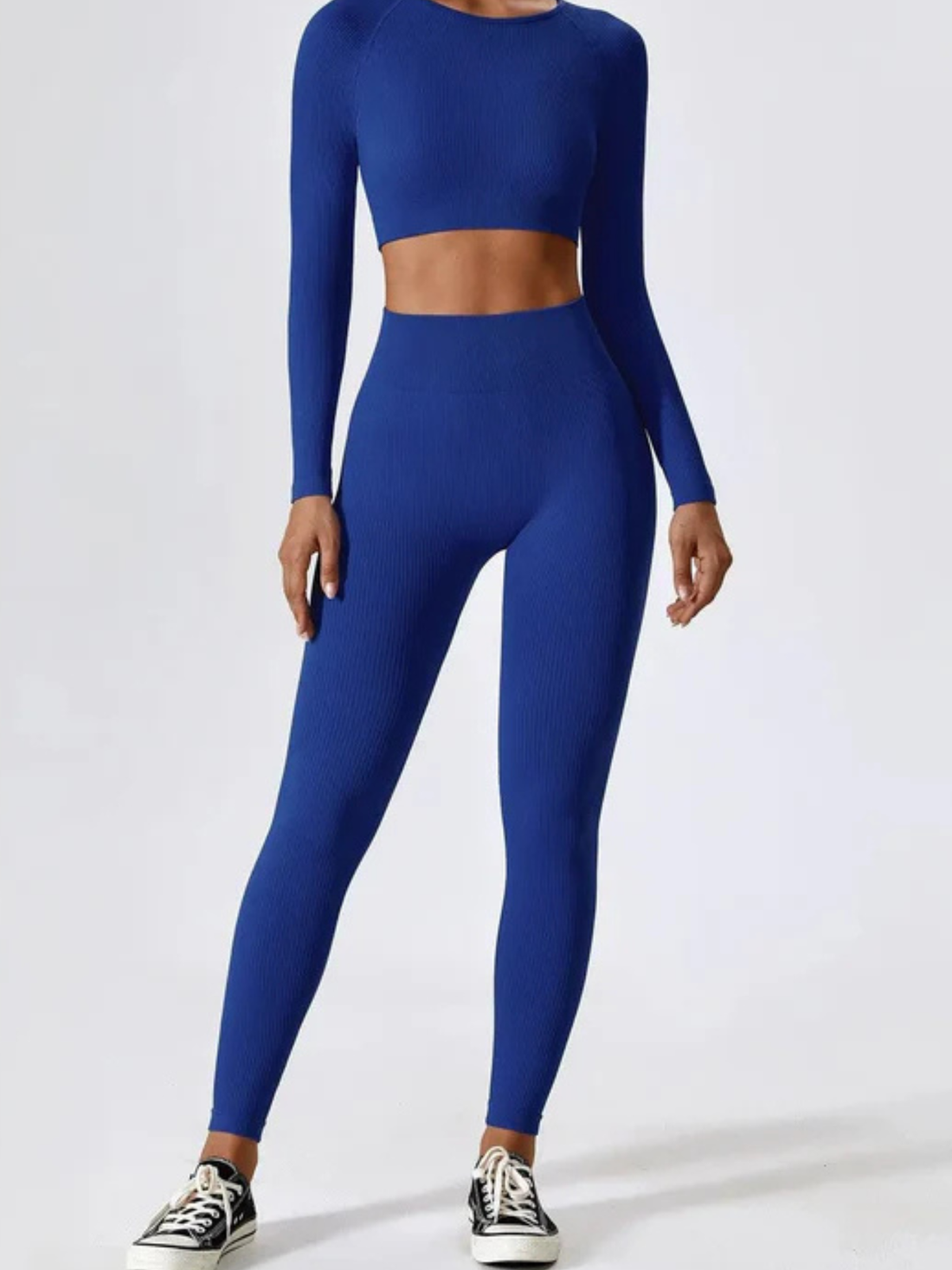 Cropped Act Fit Manga Longa Feminino