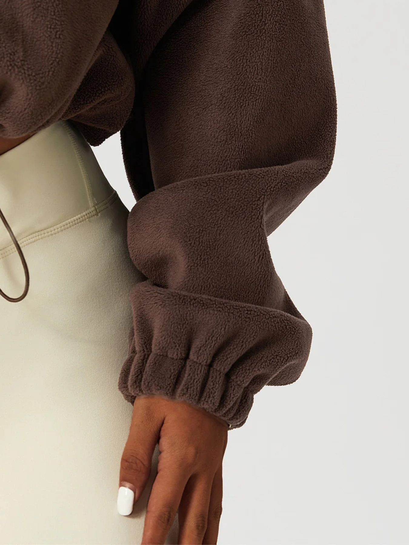 Jaqueta De Lã Gola Alta Move Act