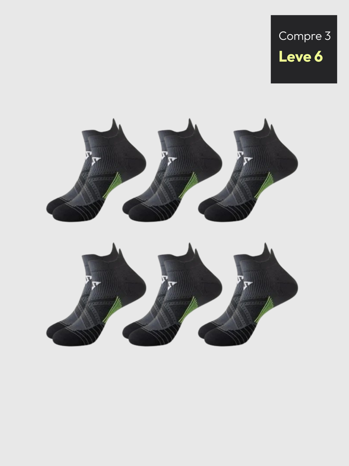 Kit 6 Pares - Meia Running Move Act