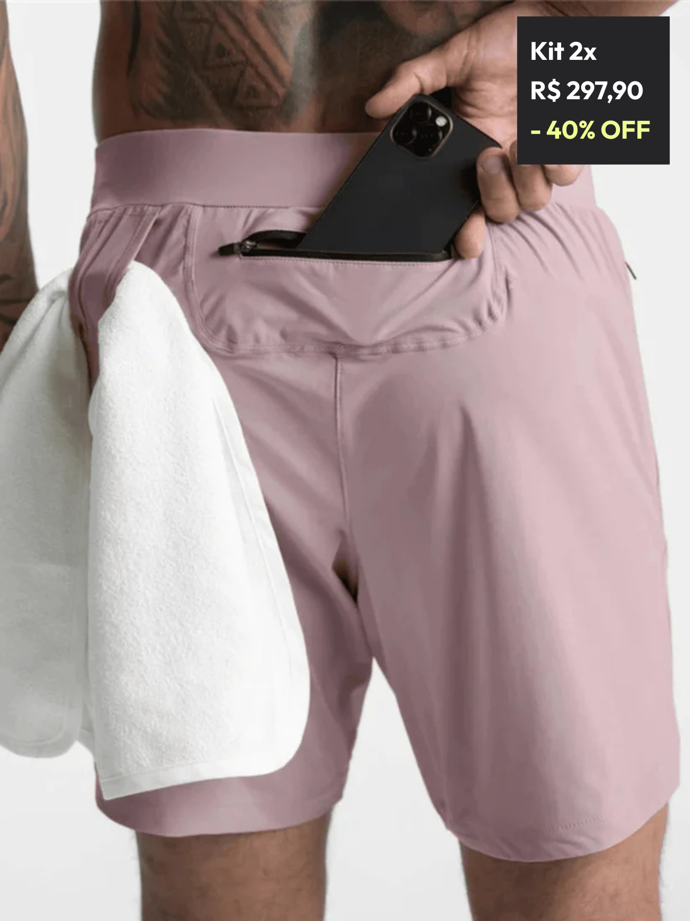 Short Lifestyle Move&Act Maculino