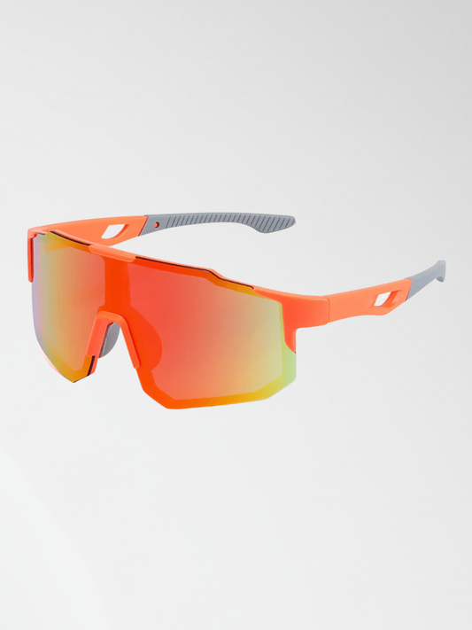 Flux Laranja - Óculos de Sol para Corrida Ciclismo e Beach Tennis