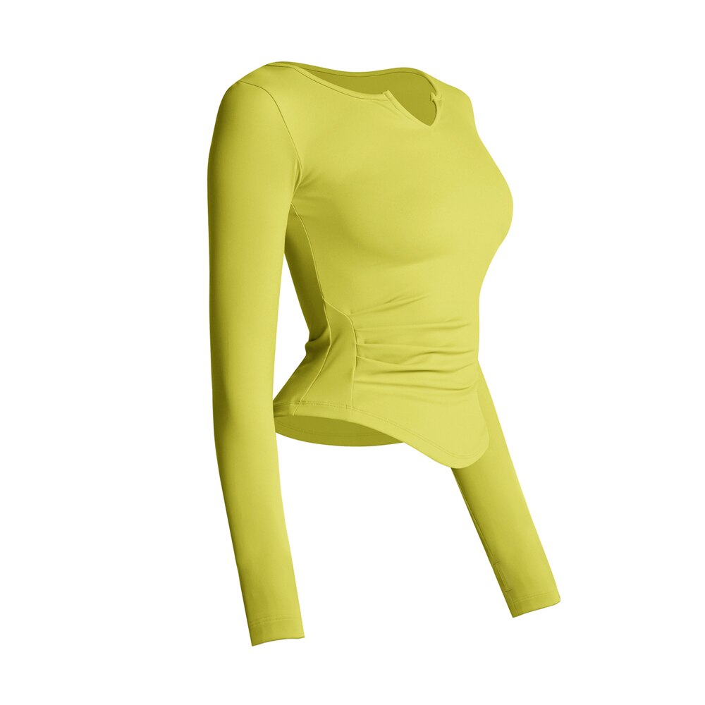 Blusa Manga Cumprida Gola V Move Act