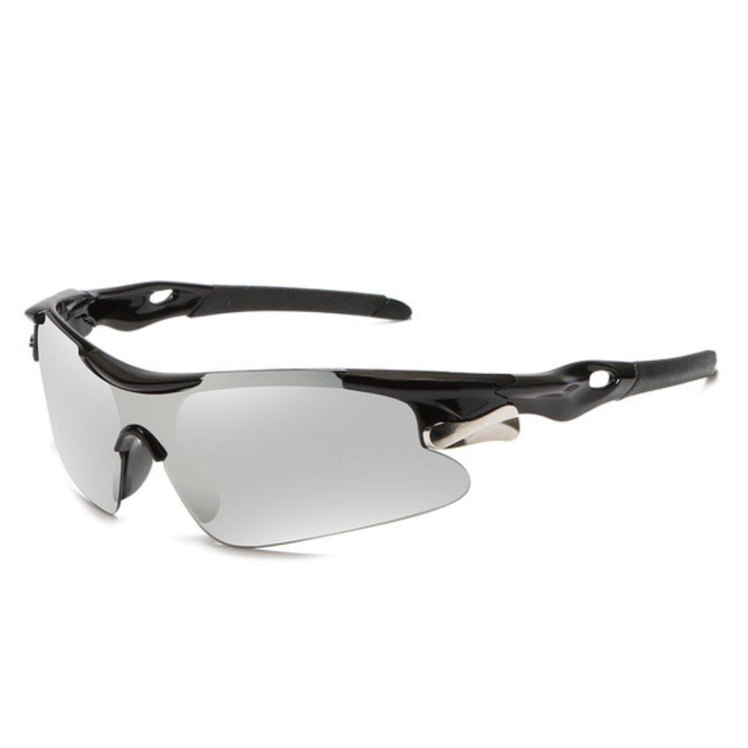 Strix Prata - Óculos de Sol para Corrida Ciclismo e Beach Tennis