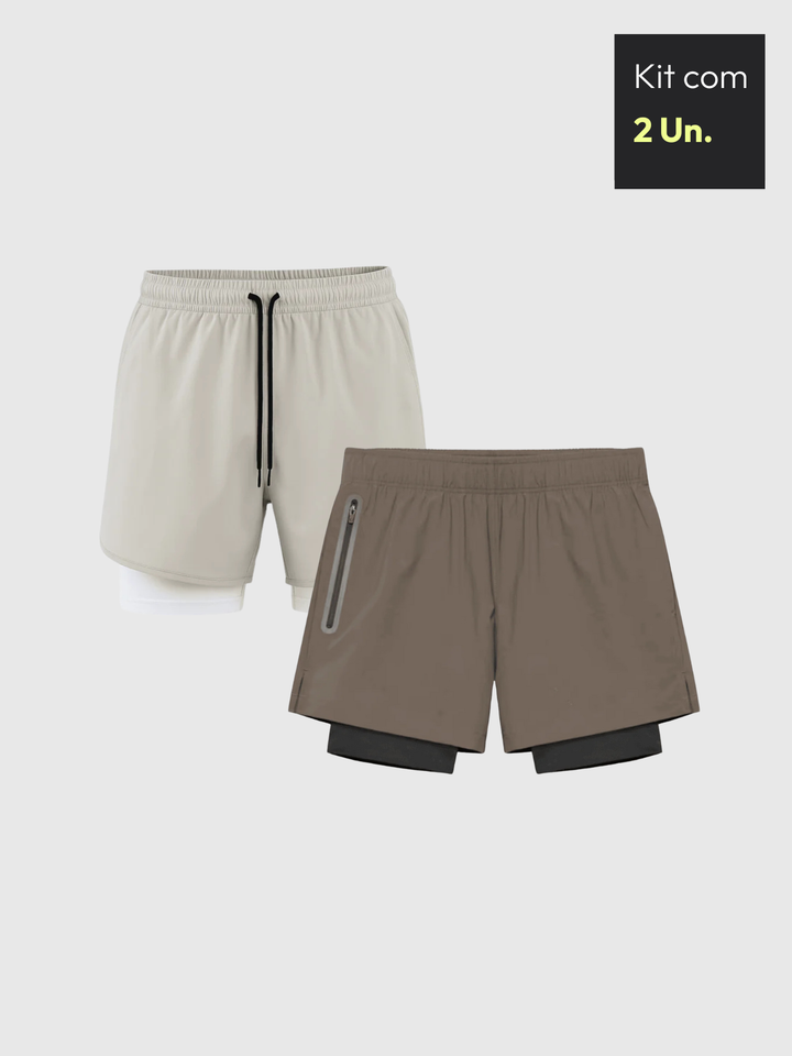 Kit Short Corrida + Short Dynamic
