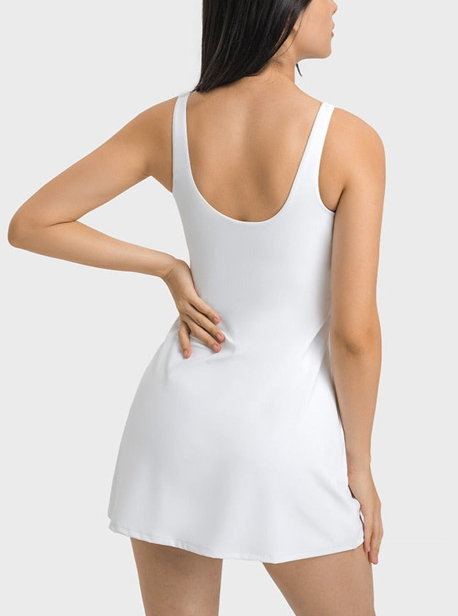 Vestido Sport - Short e Bolso Interno