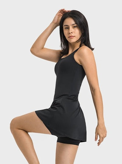 Vestido Sport - Short e Bolso Interno