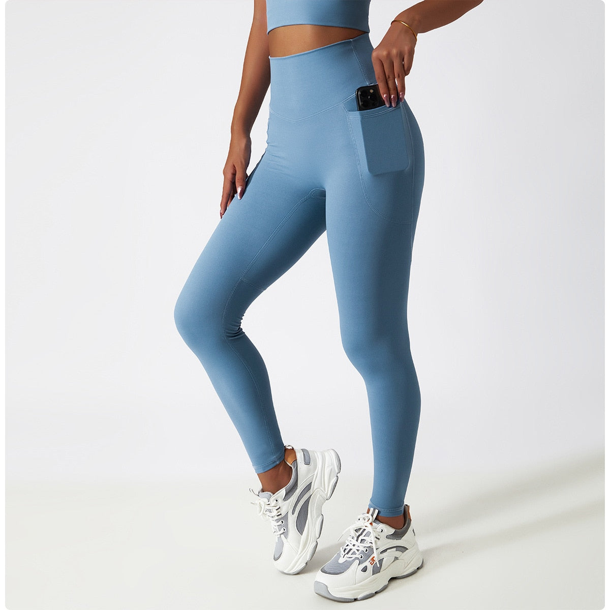 Calça Legging Feminina Bolso